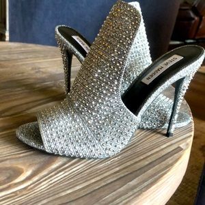 Rhinestone mule heel by Steve Madden